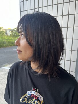 浪漫館 サンク(CINQ) 顔まわりレイヤースタイル r8/6