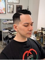 メゾンフォーメン 心斎橋店(Maison for men) サイドパート ハードパート スキンフェード