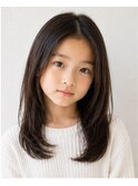 キッズロングストレート