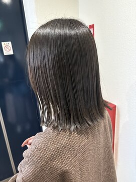 トゥーリ 大野城下大利店(tuuli) アッシュグレー☆髪質改善カラー