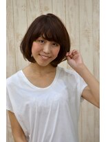 ヘアアンドメイク イムス(hair&make imus) キレイめ大人ボブ