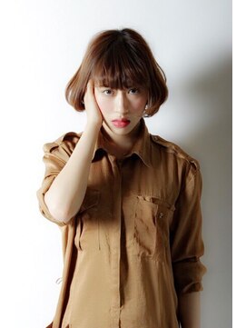 アンドヘアー 西葛西(&-HAIR) 簡単ワンカールボブ