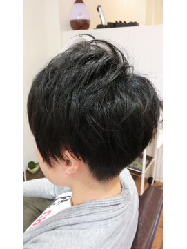 リアム ヘアアンドメイク(liam hair and make) [ｌｉａｍ]ボーイッシュ×黒髪