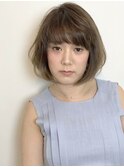 抜け感ルーズな ボブスタイル☆