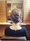 結婚式ヘアセット