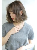 【Blanc/梅田】グレージュ_しっとり質感ボブs