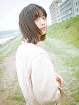 ジーテ(gite)&nbsp;風に吹かれても可愛いナチュラルBOB　「髪質改善/縮毛矯正」