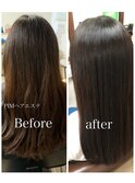 愛されヘア◎ダメージで広がった髪のPIM濃密ヘアエステ