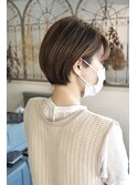 イエローベージュショート
