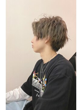 ヒロギンザ 御茶ノ水店(HIRO GINZA) ベージュカラー♪重めマッシュスタイル