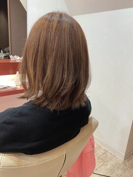 マーリャヘアー(mallia hair) くびれ外ハネミディアム☆彡
