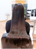 髪質改善で作る憧れ黒髪ロング