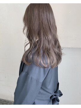 キャンバス バイ ネオリーブ 横浜西口(Canvas by neo.) ブリーチなしグレージュ 赤味なし ロング【sk】