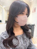 ロンドプランタン 恵比寿(Lond Printemps) 2way前髪の大人ぽい韓国ヘア美女/冬には温かみショコラブラウン