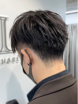 リバティシェアバーバー 銀座2nd(LIBERTY SHARE BARBER) スキンフェードコテパーマ濡れパンマッシュパーマ[銀座<理容室>]