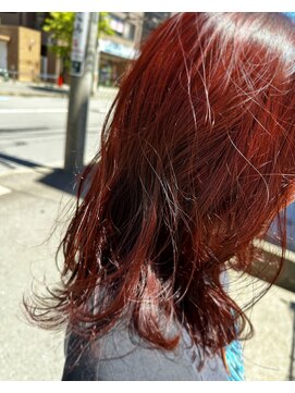 ヘアーゾーン ハチマルハチ 登戸駅前店(Hair Zone 808) ダークピンク