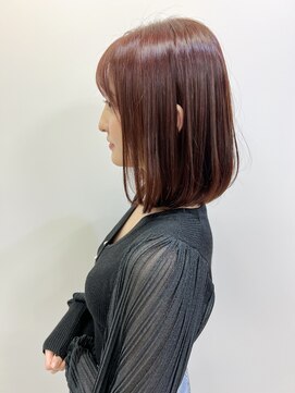 ラグナ(LAGUNA) ［LAGUNAラグナ KA2］ナチュラルボブ×艶フェミニティーピンク