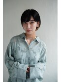 黒髪ロング/グレーベージュ/レイヤーロング/新宿駅