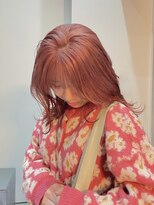 ロンド 表参道店(Lond)&nbsp;ピンクベージュ　ヘアカラー　ハイトーン