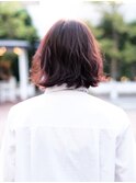 癖毛を生かす無造作ウルフレイヤヘアー