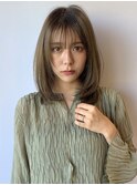 ナチュラルストレート
