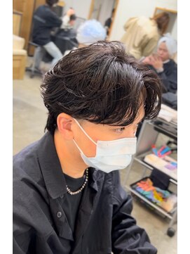 エルオム(EL.HOMME) 『HIRAI』ニュアンスパーマ