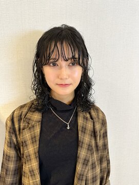 アム(amu) ウェーブパーマ/前髪パーマ/ミディアムパーマ/デジタルパーマ