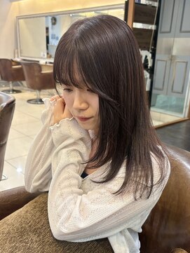 ネオリーブアイム 横浜西口店(Neolive aim) ワンカールでかわいいレイヤーカット【横浜】nana