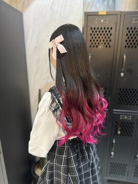 ヴァイス 渋谷店(VAICE) 《グラデーション風　ビビットピンク》