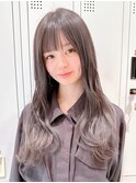 Say.黒髪ボブルフネビージュ小顔ワンレン韓国ロングレイヤー青山