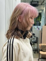 ココ 西葛西南口店(COコ)&nbsp;ピンク×ブラウンルーツカラー