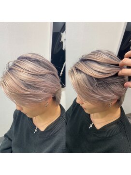 ユアーズヘア 東新宿店(youres hair) メンズバレイヤージュ