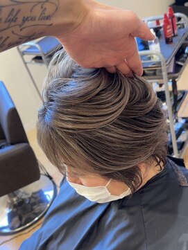 ヘアールーチェ(Hair Luce) 白髪ぼかしバレイヤージュ