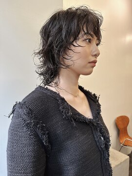 ニール 名古屋 伏見 丸の内(NEELU) 【Neelu_misa】ウルフパーマ