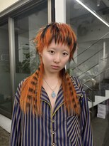 レコ 渋谷(LECO) ロングウルフマレットのデザインカラー