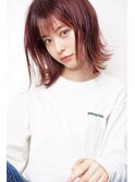 Rumor×【ダブルバング ルビージュ】外ハネミディ