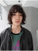 薬院【honen】波巻きスパイラルパーマメンズマッシュツイスト