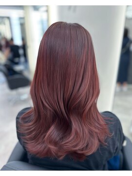 アルドーレ(Ardore) ☆ブリーチなしWカラー×ワインレッド/20代/30代/40代