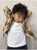 キッズカットパーマ