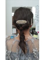 美容室 アンジェ(Ange)&nbsp;編みおろしスタイル