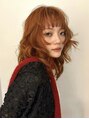 フェブミエル(fev miel) オレンジブラウンブリーチ無しダブルカラーで可能です♪