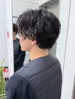 ビューナゴヤ 名駅(VIEW NAGOYA)&nbsp;スパイキーショート/波巻きパーマ/サーフカール/メンズ/フェード