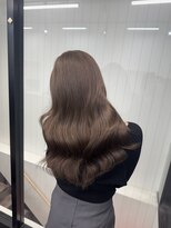 ヘアースマイルクー(HAIR SMILE COEUR)&nbsp;【COEUR/YUI】ヘーゼルブラウン　ミルクティー　似合わせカット