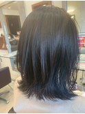 大人ガーリー/ダークアッシュ/似合わせカット/成田公津の杜駅