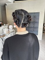 ヘアー アイス ルーチェ(HAIR ICI LUCE) ヘアセット ヘアアレンジ アレンジ セット 結婚式セット 山中