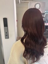 アヴァンス 広島本通店(AVANCE.) 着物ヘア/大人ガーリー/ダークアッシュ/似合わせカット/広島