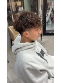 MEN’S HAIR/テーパーフェード/スペインカール/広島