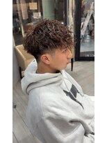 アヴァンス 広島本通店(AVANCE.)&nbsp;MEN’S HAIR/テーパーフェード/スペインカール/広島