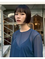 ピカイチテンジン エムスラッシュ(pikAicHi Tenjin×M.SLASH)&nbsp;上品黒髪の似合わせミニボブ