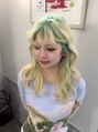 アフィナー 新宿(Afinar) ハイトーンケアブリーチ デザインカラー得意です◎
